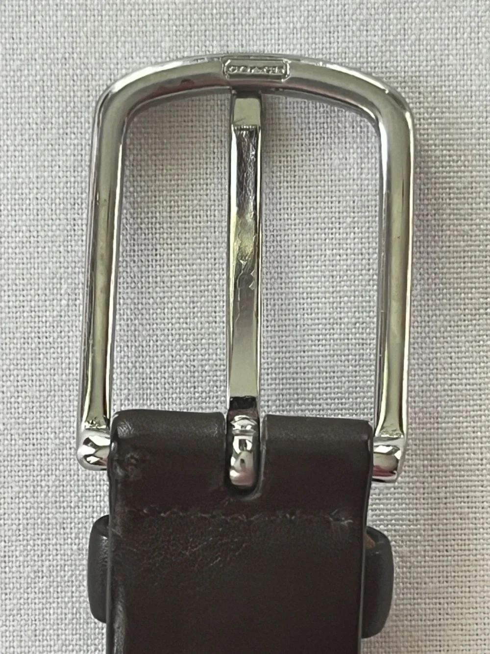 COACH Men's Vintage Leather Belt 36/90